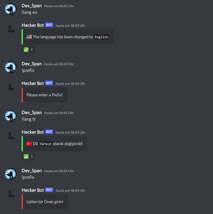 GitHub DevSpan/DiscordLanguagePrefix A Discord bot who can change